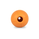 RUCAN BALL Small Orange - S, średnio twarda, pomarańczowa piłka na przysmaki dla psa