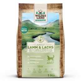 WILDES LAND DOG Lamm Lachs - jagnięcina i łosoś z ziemniakami i ziołami (1kg)