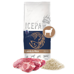 ICEPAW Lamb Rice jagnięcina niskokaloryczna karma dla psów (14 kg)